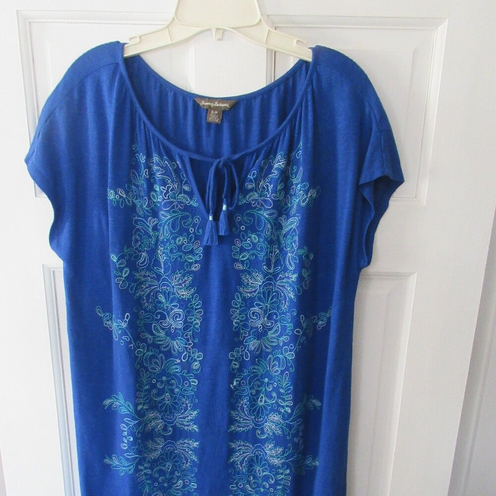 Tommy Bahama Linen Beach Cover Up Sz S